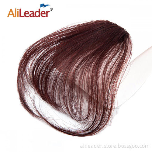 Thin Bangs with Temple Clip In Hairpiece Fringe